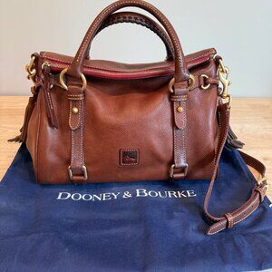Dooney & Bourke Florentine Women's Mini Satchel Bag - Chestnut